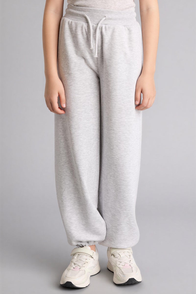 DeFacto Grey Girl Girl Jogger Sweatpants Casual - Image 3